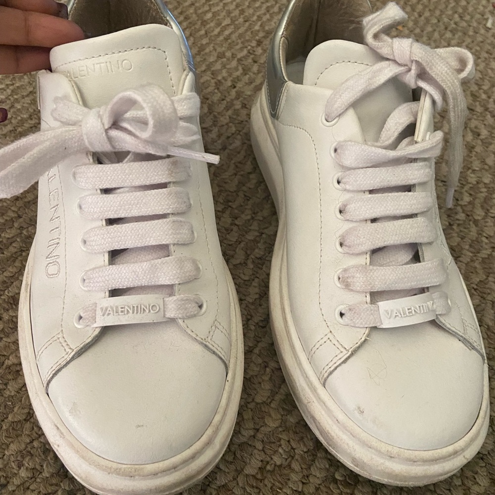 Iridescent sneakers